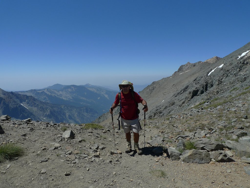 MineralKingLoop 113.JPG - Laurent's final steps of the long steep climb
